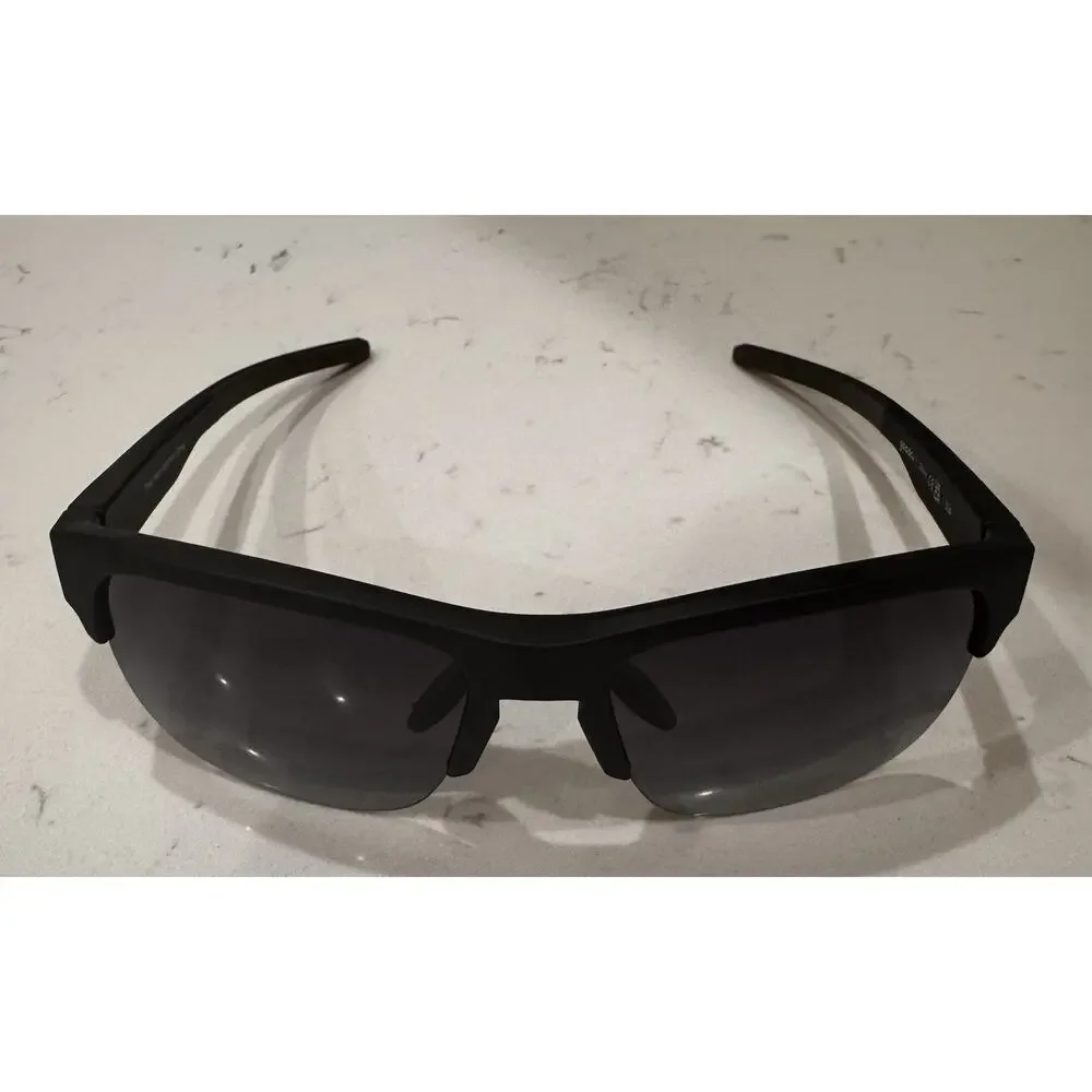 goodr Adult Plastic Aviator That New Asphalt Smell Sunglass - Black